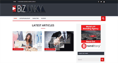 Desktop Screenshot of bizjunky.com